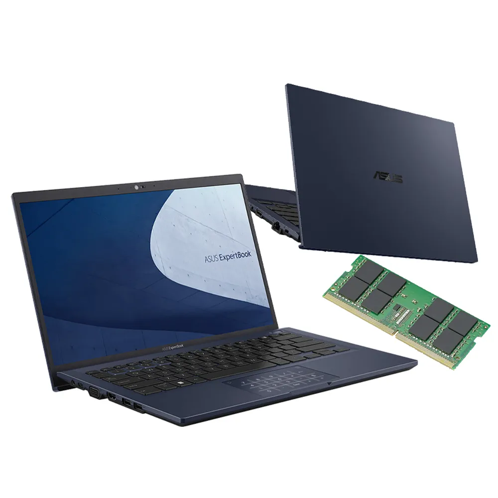 【ASUS】升級24G組★14吋i7商用筆電(B1400CBA-2171A1265U/i7-1265U/16G/1TB SSD/W11P)