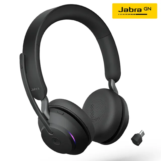 【Jabra】Evolve2 65 MS 商務藍芽耳機麥克風(Stereo 頭戴式立體聲耳機麥克風)