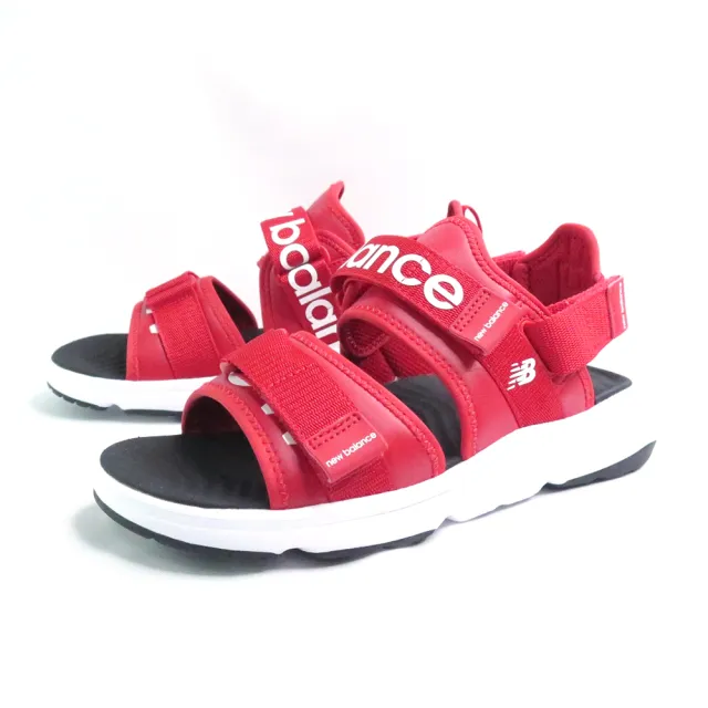 【NEW BALANCE】NB 涼鞋 女鞋 可拆式 運動 紅 SUA750B3-D楦(A5157)