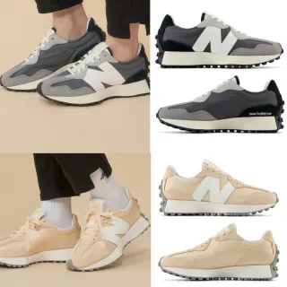 【NEW BALANCE】NB 327復古鞋/運動鞋_女性_WS327PL-B_WS327MQ-B(MOMO獨家販售)