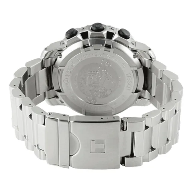 【TISSOT 天梭】SEA-TOUCH 觸控多功能潛水錶/白44mm(T0264201103100)
