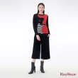 【KeyWear 奇威名品】銀環裝飾七分褲(共3色)