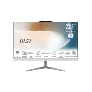 【MSI 微星】24型液晶電腦(Intel Core 3 100U/8G/512G SSD/W11/Modern AM242 1M-1078TW)