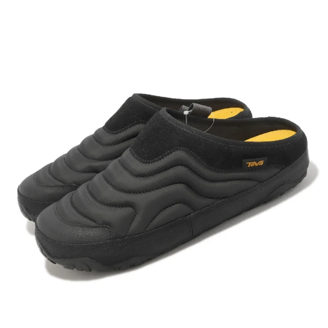 TEVA 懶人鞋 ReEmber Terrain Slip-On 男鞋 女鞋 黑 麵包鞋 防潑水 保暖 拖鞋(1129596BLK)