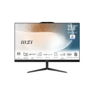 【MSI 微星】24型液晶電腦(Intel Core 5 120U/8G/1T SSD/W11/Modern AM242 1M-1060TW)