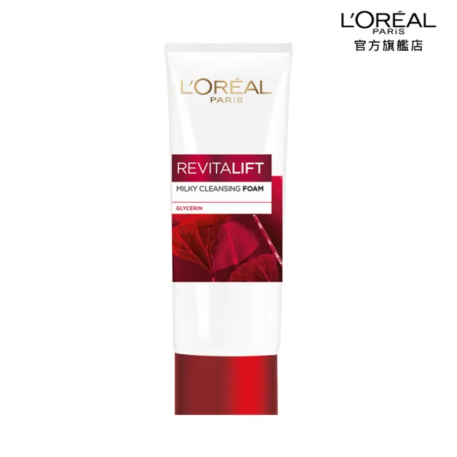 【LOREAL Paris 巴黎萊雅】活力緊緻 抗皺緊實潔面乳100ml(洗面乳/潔面乳)