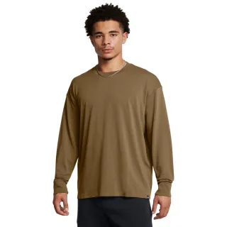【UNDER ARMOUR】UA 男 Relaxed HWT 長袖T-Shirt_1384038-498(咖啡色)