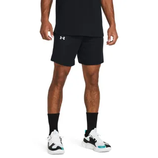 【UNDER ARMOUR】UA 男 Baseline 7吋籃球短褲 運動短褲_1383389-001(黑色)