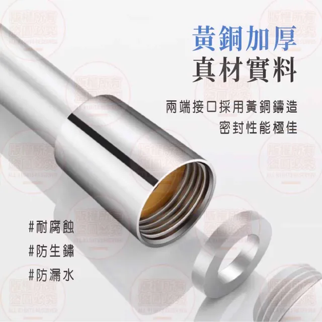 【原家良品】1.5米 蓮蓬頭水管 水管 防爆水管 淋浴軟管 pvc水管 淋浴管 防爆軟管 軟管 浴室水管 水龍頭軟管