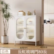 【慢慢家居】北歐簡約多功能廚房置物櫃櫥櫃餐櫃(餐櫃 電器櫃 餐櫥櫃 廚房置物櫃 置物櫃 櫃子)