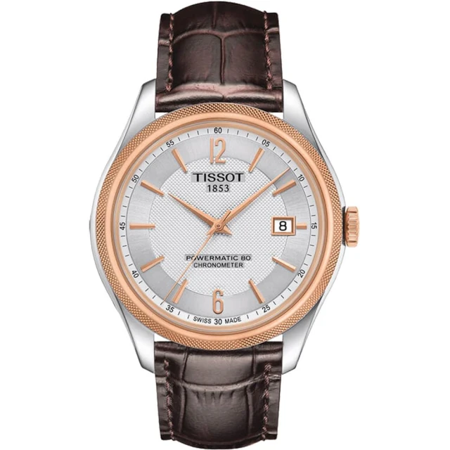 TISSOT 天梭 Ballade系列 POWERMATIC 80 COSC 機械腕錶/41mm(T1084082603700)