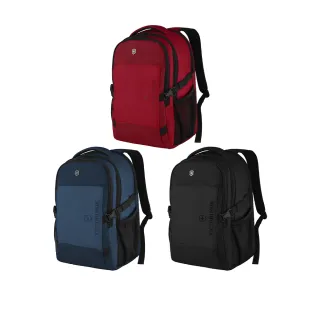 【VICTORINOX 瑞士維氏】VX SPORT EVO Daypack 16吋後背包 36*49*27cm 紅/藍/黑(611411/611412/611413)