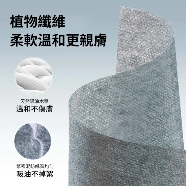 【CS22】GECOMO柔焦持妝吸油面紙補充包*5(帶鏡設計 吸油補妝無死角)