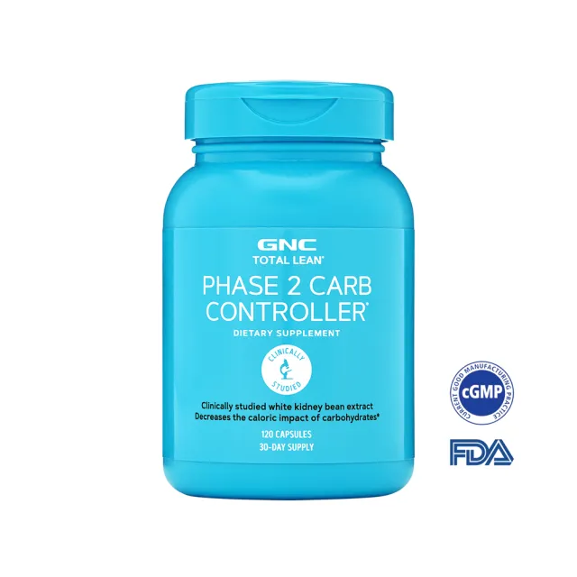 【GNC 健安喜】白腎豆膠囊食品 120粒/瓶(促進代謝)