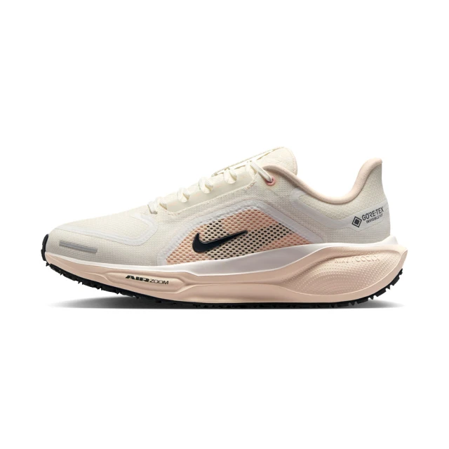 NIKE 耐吉 Air ZM Pegasus 41 GTX 女鞋 白橘色 氣墊 網布 透氣 小飛馬 慢跑鞋 FQ1357-100