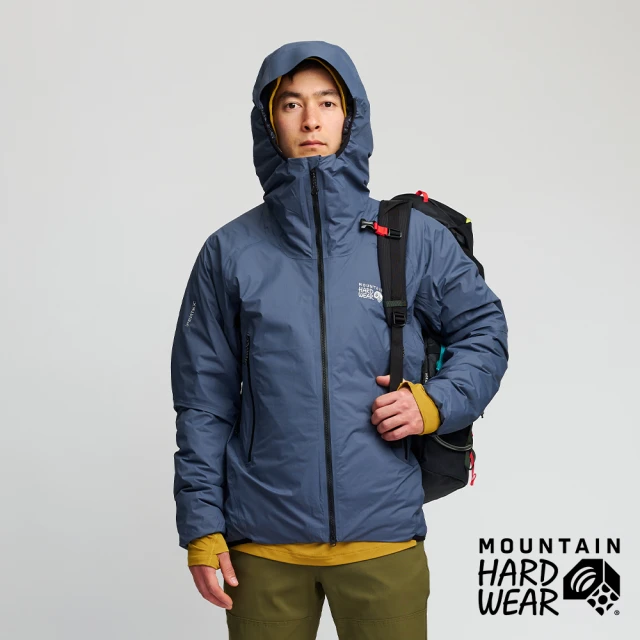 Mountain Hardwear Storm Whisperer Insulated Jacket 二合一防水羽絨外套 男款 石板藍 #2077021