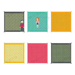 【Lumikenka 露米】秘密花園野餐墊(悠遊戶外)