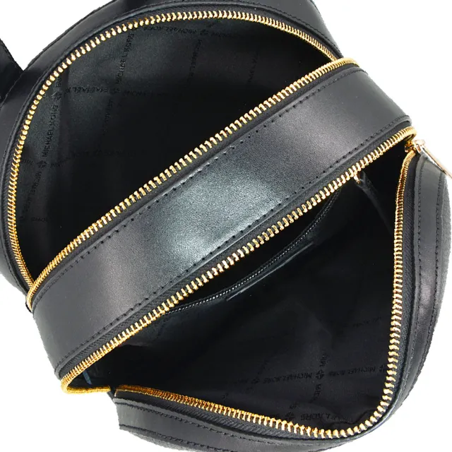 【Michael Kors】JAYCEE系列 防刮皮革 立體金LOGO 雙層 後背包(多色任選/中款)