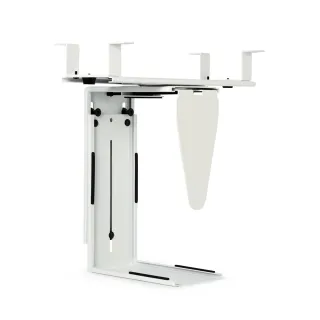 【MOTTI】加寬版 懸掛式活動主機架(白色)