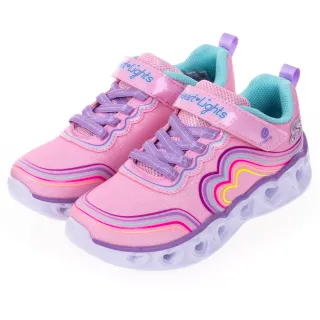 【SKECHERS】女童系列 燈鞋 HEART LIGHTS(302689LLPMT)