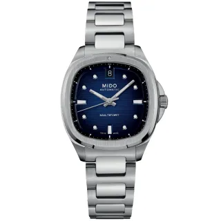 【MIDO 美度】先鋒系列 TV 35mm 小TV 日期窗 機械腕錶 女王節 禮物 推薦(M0493071104100)