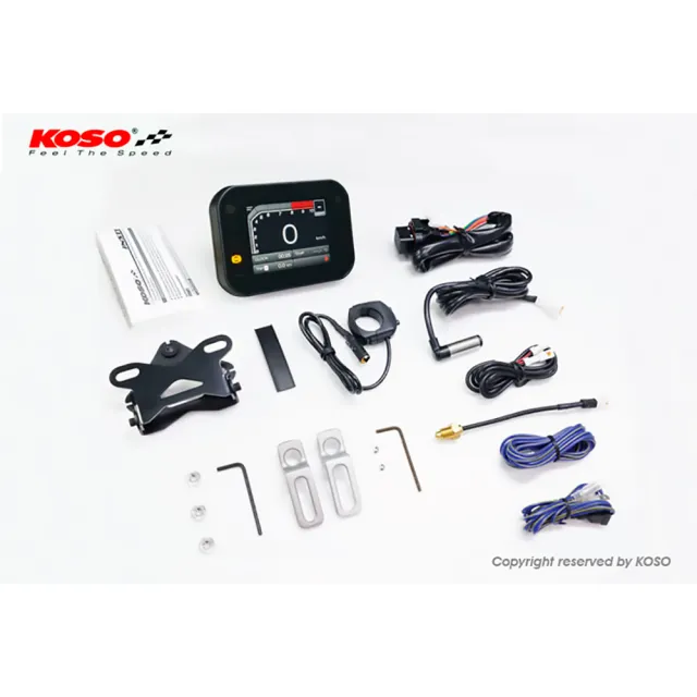 【KOSO】RX3S TFT 碼表(泛用、多功能碼表)