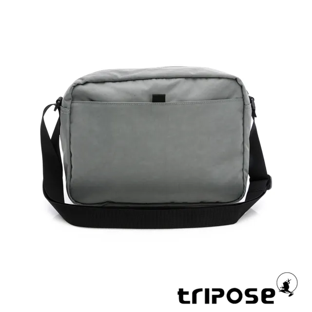 【tripose】REFLEC微皺尼龍輕量橫式斜背包-大(多色)