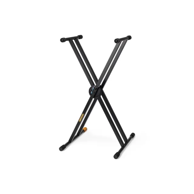 【Hercules 海克力斯】KS120B 雙X型電子琴架／穩固可靠的支撐(鍵盤架 KB架 鋼琴架 琴架 數位鋼琴架)