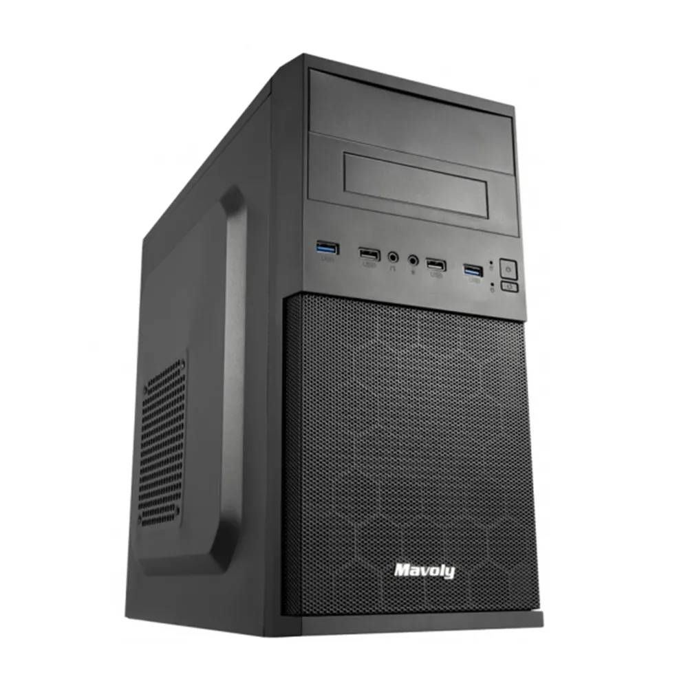 【微星平台】i5十四核心 Win11{惡魔帖卡 W}文書機(i5-14500/H610/8G D4/500G)