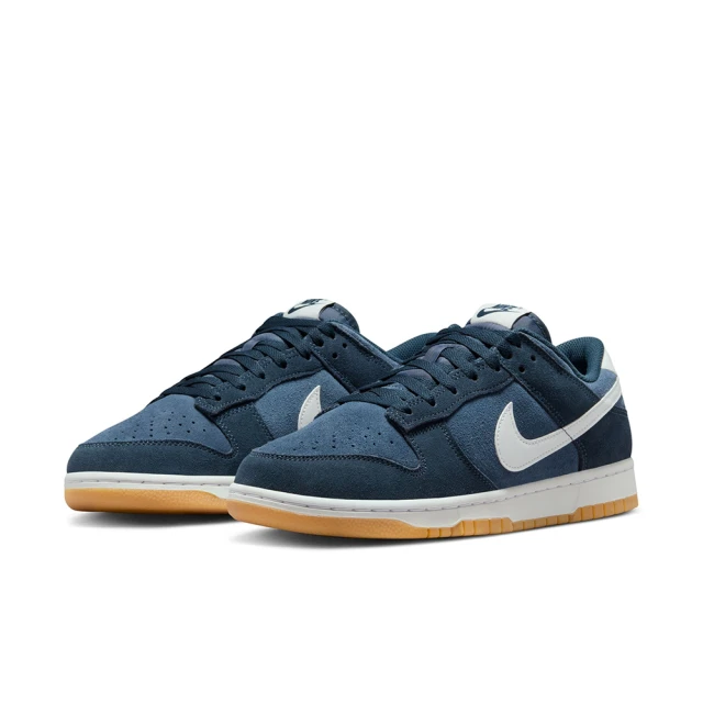 NIKE 耐吉 休閒鞋 男鞋 運動鞋 麂皮 DUNK LOW RETRO SE 藍 HQ1931-400