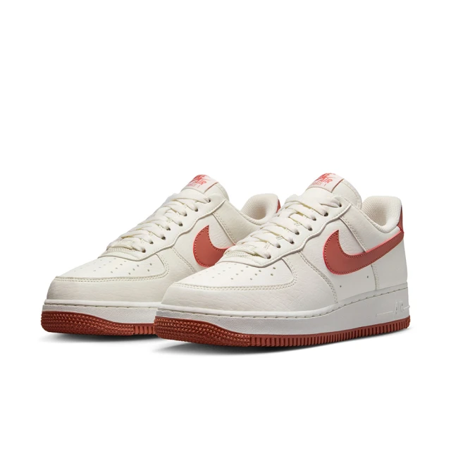 NIKE 耐吉 休閒鞋 女鞋 運動鞋 AF1 W AIR FORCE 1 07 NEXT NATURE 米紅 DC9486-105