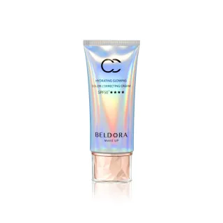 【BELDORA 蓓朵娜】保濕光感防曬CC霜SPF50+ ★★★★(極光CC霜50g)