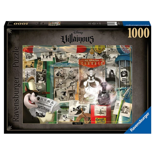 Ravensburger 維寶拼圖 反派系列 皮特 1000片