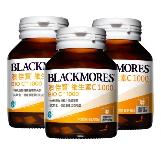 【BLACKMORES 澳佳寶】維生素C1000 3入組(共180錠 高單位)