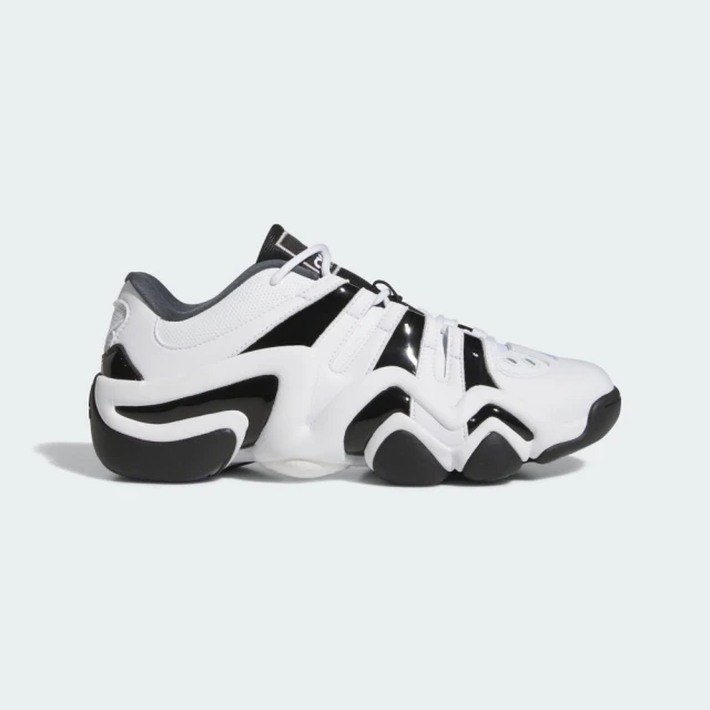 adidas 愛迪達 CRAZY 8 LOW 籃球鞋 運動鞋(IG2032 男鞋 籃球鞋 白黑)