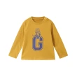 【GAP】男童裝 Logo純棉印花圓領長袖T恤-多色可選(642625)