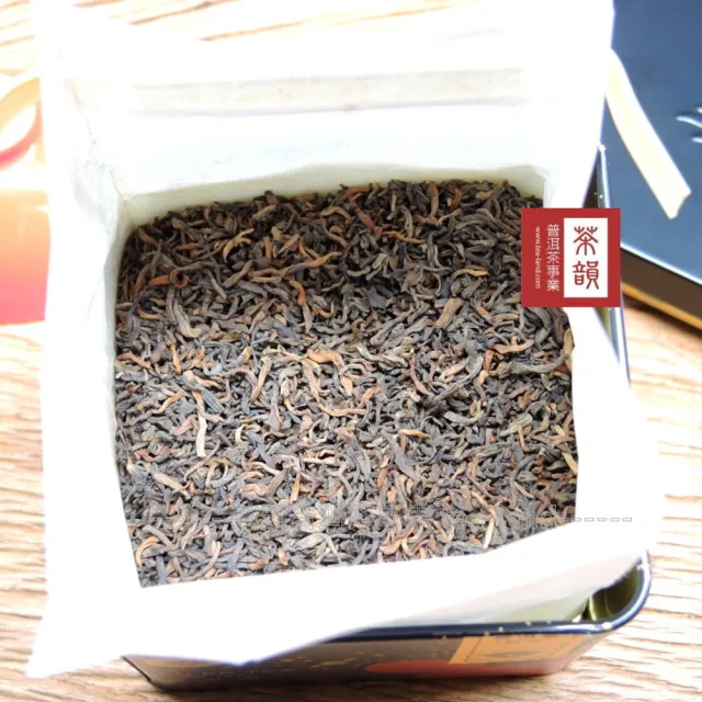 【茶韻】普洱茶2018年大益&迪士尼米奇90周年紀念100g/罐裝 茶葉禮盒(熟散茶/樂想時光 致真經典)(中秋禮盒)