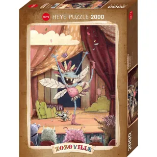 【雷諾瓦】外百老匯/Zozoville/2000片拼圖/HEYE(桌遊/益智/裝飾/送禮/禮物/療癒/怪獸)
