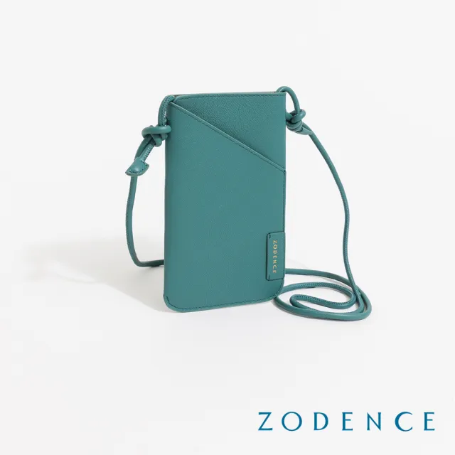 【ZODENCE 佐登司】FOLDIE雙面真皮綁帶手機包(多色/2024新款上市/雙11)