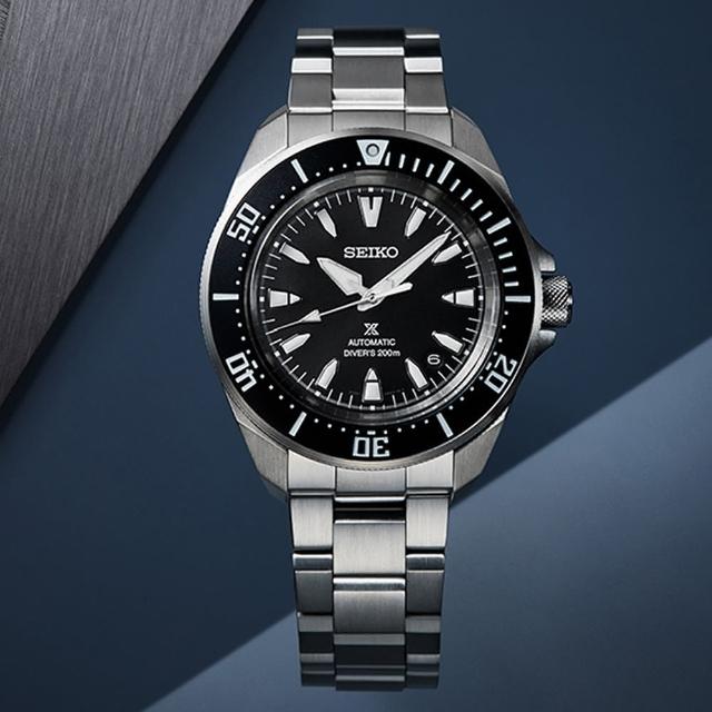 【SEIKO 精工】PROSPEX 200米潛水機械錶-41.7mm 情人節 送禮(4R35-06K0D/SRPL13K1)
