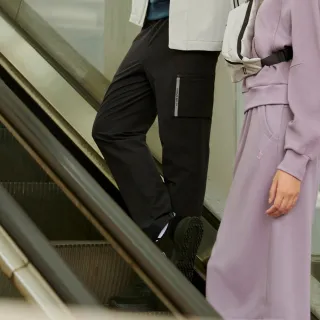 【LE COQ SPORTIF 公雞】運動TRAINING平織長褲 男款-2色-LWU81674