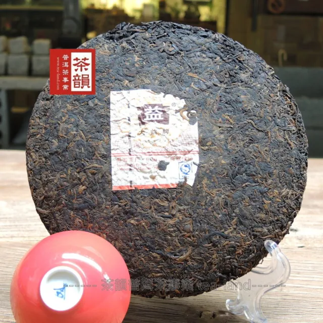 【茶韻】普洱茶2006年孟海/大益茶廠7572-601茶餅 357g/餅  茶葉禮盒(熟茶/附收藏盒x1)