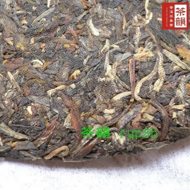 【茶韻】2007年大益7542-701青餅357g/餅 普洱茶 茶葉禮盒(生茶/附收藏盒x1.可提袋)(中秋禮盒)