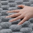 【Shely】柔軟龜背絨浴室吸水防滑墊 凹凸加厚絨毛 衛生間地墊 40*60cm(浴室用/止滑升級)
