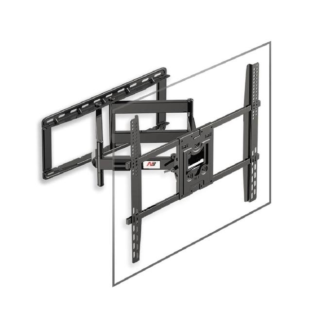 【NORTH BAYOU】NB 75-110吋萬用螢幕電視旋壁架 SP5《台灣總代理公司貨》(壁掛架 電視架 SP5 NB)