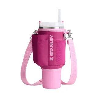 【Stanley】冒險系列 吸管隨手杯 1.18L 肩背帶(PINK RUN 公益限定款)