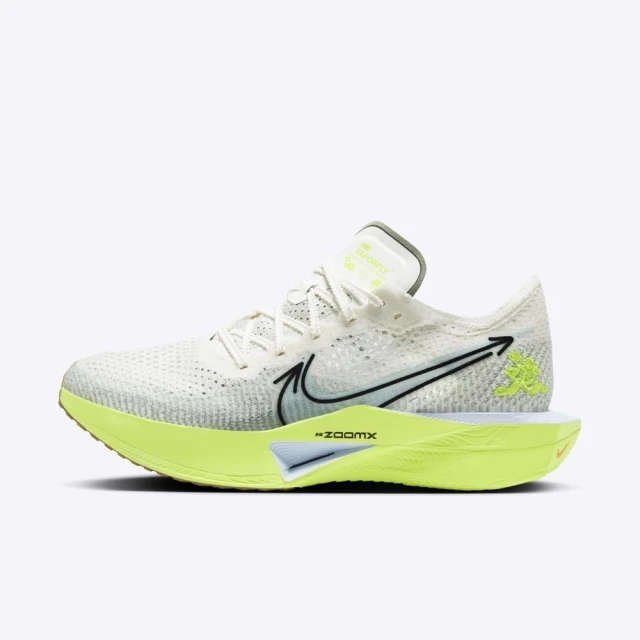 NIKE 耐吉 Zoomx Vaporfly Next% 3 男 競速跑鞋 馬拉松 輕量 白 螢光黃(HQ3450-147)