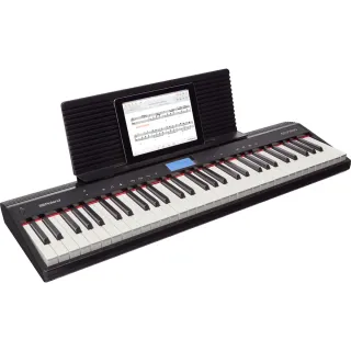 【ROLAND 樂蘭】GO PIANO 61鍵電鋼琴(攜帶琴 3.9KG  附藍芽樂蘭公司貨保固二年)