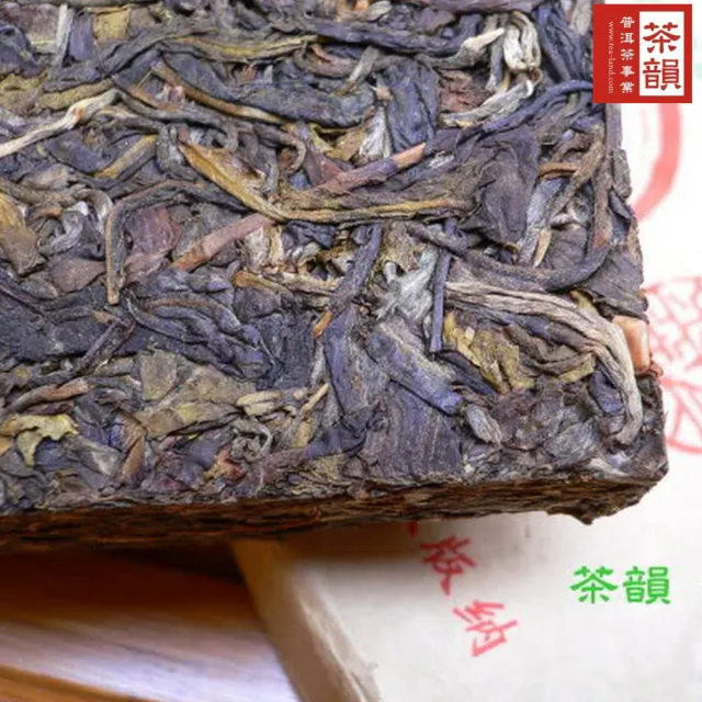 【茶韻】普洱茶2006年福今茶廠布朗青磚250g/磚 單一茶菁一口料 布朗山 茶葉禮盒(生茶/附收藏盒x1)(中秋禮盒