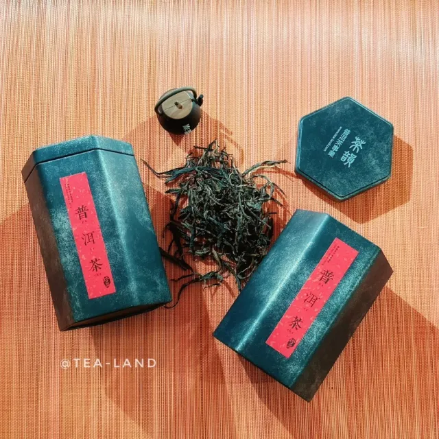 【茶韻】普洱茶 茶人山上跑2017年易武落水洞大樹茶春茶40g/罐裝 茶葉藏品組 (生茶/馬口鐵罐裝)